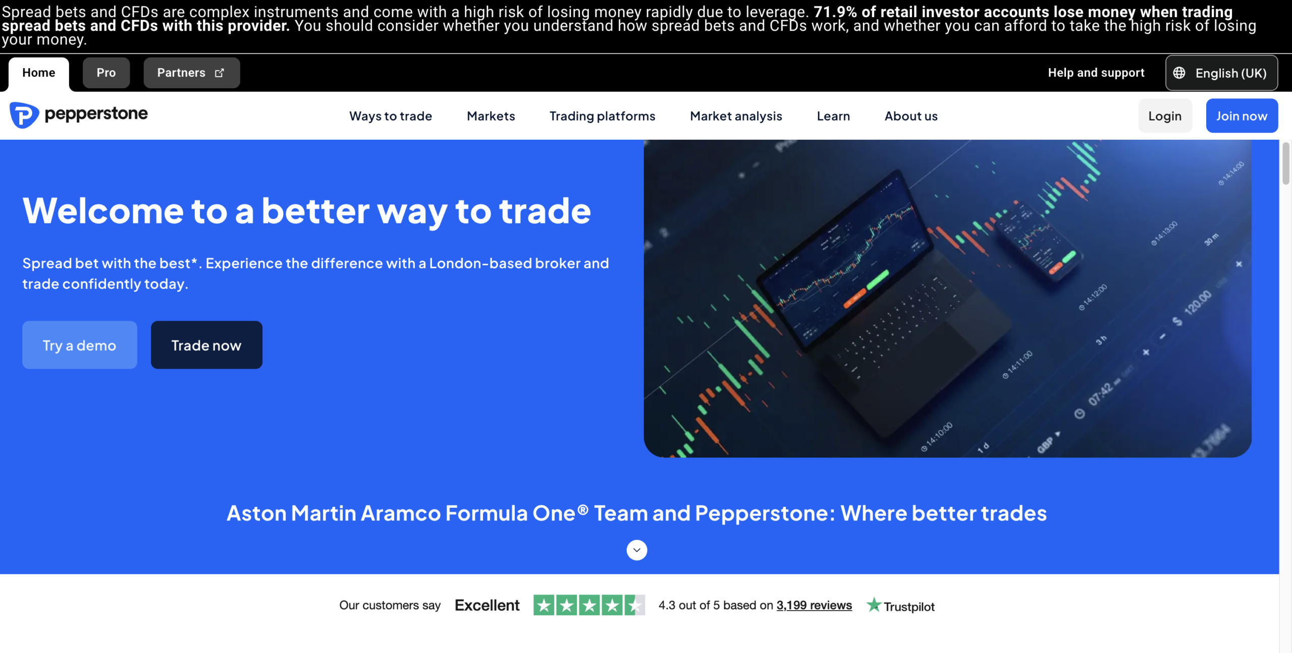 pepperstone UK low spread broker